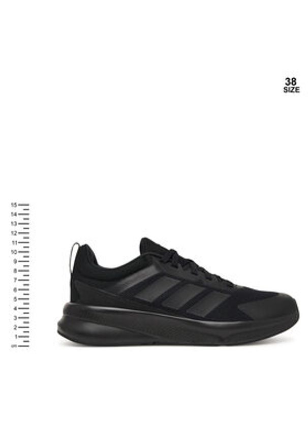 Adidas - adidas Sneakersy Fortarun 4.0 JQ5166 Czarny. Kolor: czarny. Materiał: materiał