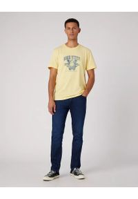 Wrangler - WRANGLER LARSTON MĘSKIE SPODNIE JEANSOWE JEANSY SOFT ROCK W18S74Y88 112331092. Styl: rockowy #3