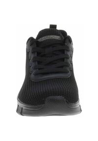 skechers - Buty do chodzenia damskie Skechers Bobs Sport B Flex. Zapięcie: sznurówki. Kolor: czarny. Materiał: materiał, syntetyk. Szerokość cholewki: normalna. Model: Skechers Sport. Sport: turystyka piesza