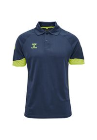 Dziecięca koszulka polo Hummel hmlLEAD functional. Typ kołnierza: polo. Kolor: niebieski #1