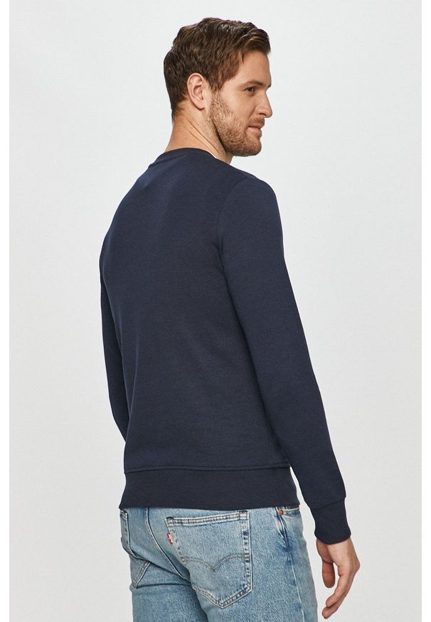 Jack & Jones - Bluza. Okazja: na co dzień. Kolor: niebieski. Materiał: dzianina. Styl: casual