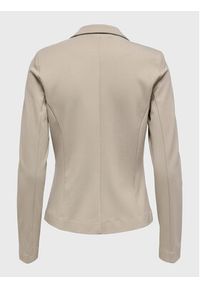 only - ONLY Marynarka 15153144 Szary Regular Fit. Kolor: szary. Materiał: wiskoza, syntetyk