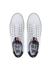 TOMMY HILFIGER - Tommy Hilfiger Tenisówki Harlow 1D FM0FM00596 Biały. Kolor: biały. Materiał: materiał #7