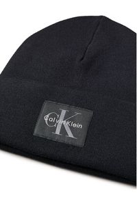 Calvin Klein Czapka Monologo LV04D8088G Czarny. Kolor: czarny. Materiał: wiskoza, materiał #3