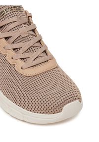 skechers - Skechers Sneakersy Bobs B Flex-Visionary Essence 117346/TAN Brązowy. Kolor: brązowy. Materiał: materiał #6