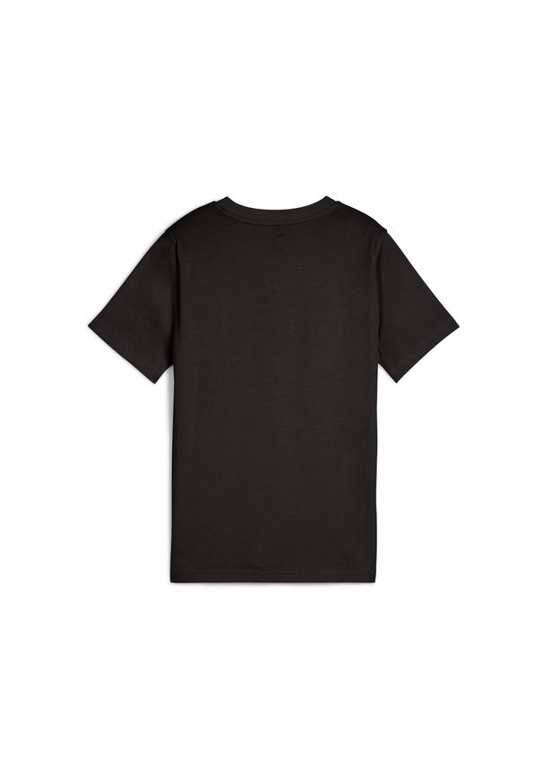 Koszulka Puma Ess Logo Lab Summer Tee B, Dzieci. Kolor: czarny. Materiał: bawełna, materiał