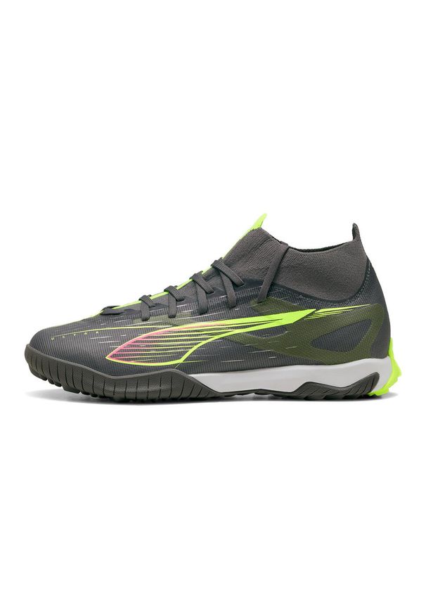 Puma - Buty piłkarskie PUMA Ultra 5 Match+ TT. Kolor: szary. Sport: piłka nożna