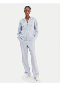 DKNY Sport Spodnie dresowe DP6P3794 Błękitny Regular Fit. Kolor: niebieski. Materiał: bawełna #5