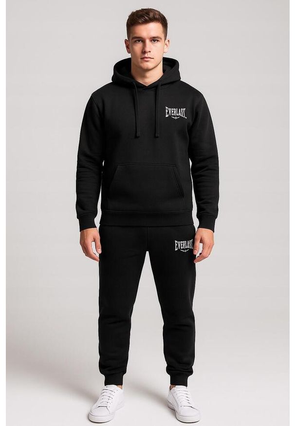 EVERLAST - Bluza dresowa dla mężczyzn Everlast BLM001. Kolor: czarny. Materiał: dresówka