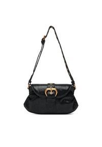 Pinko - PINKO Torebka Jolene Shoulder Mini PE 25 PLTT 102802 A27K Czarny. Kolor: czarny. Materiał: skórzane, zamszowe #5