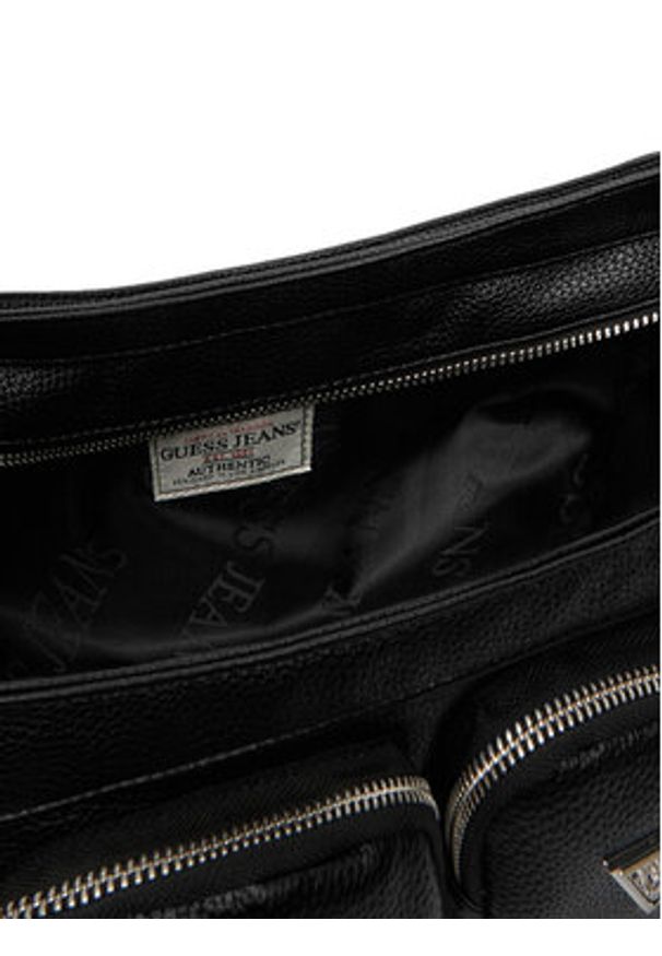 Guess Jeans Torebka CWBEO-GUESS-B-007-09 Czarny. Kolor: czarny