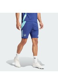 Adidas - Szorty Arsenal Tiro 24 Training. Kolor: niebieski. Materiał: materiał. Sport: piłka nożna #1