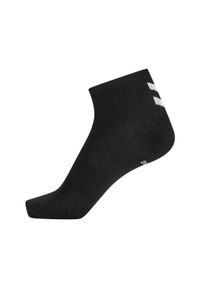 Hummel Skarpetki ZESTAW 6-Pack Z SZEWRONAMI MID CUT. Kolor: czarny