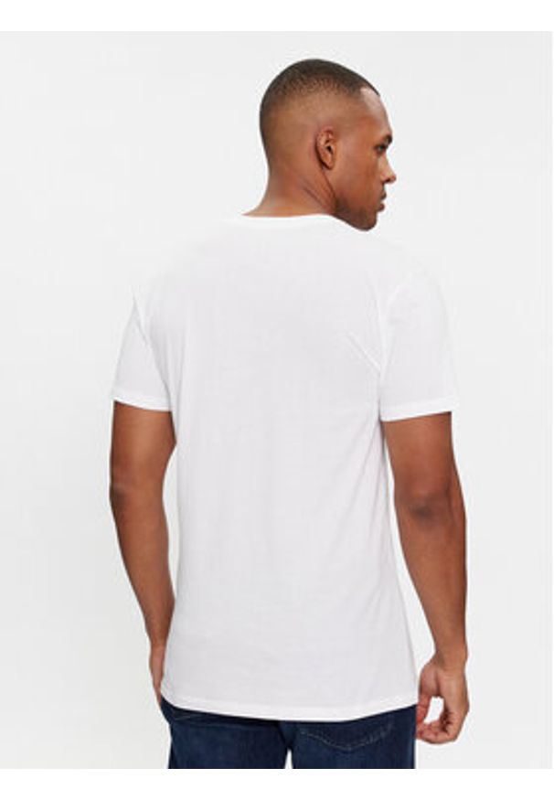 Polo Ralph Lauren Komplet 3 t-shirtów 714936903001 Biały Slim Fit. Typ kołnierza: polo. Kolor: biały. Materiał: bawełna