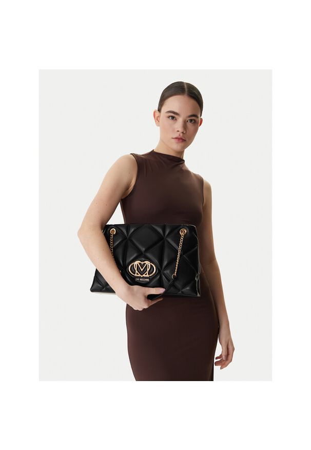 Love Moschino - Torebka LOVE MOSCHINO. Kolor: czarny
