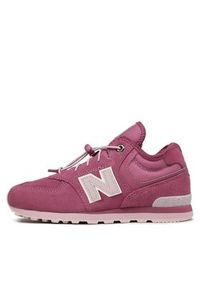 New Balance Sneakersy GV574HP1 Fioletowy. Kolor: fioletowy. Materiał: zamsz, skóra. Model: New Balance 574 #2