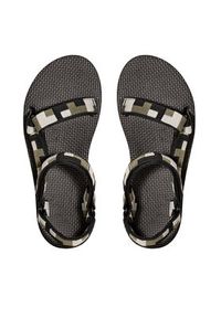 Teva Sandały Flatform Universal 1008844 Czarny. Kolor: czarny. Materiał: materiał #2