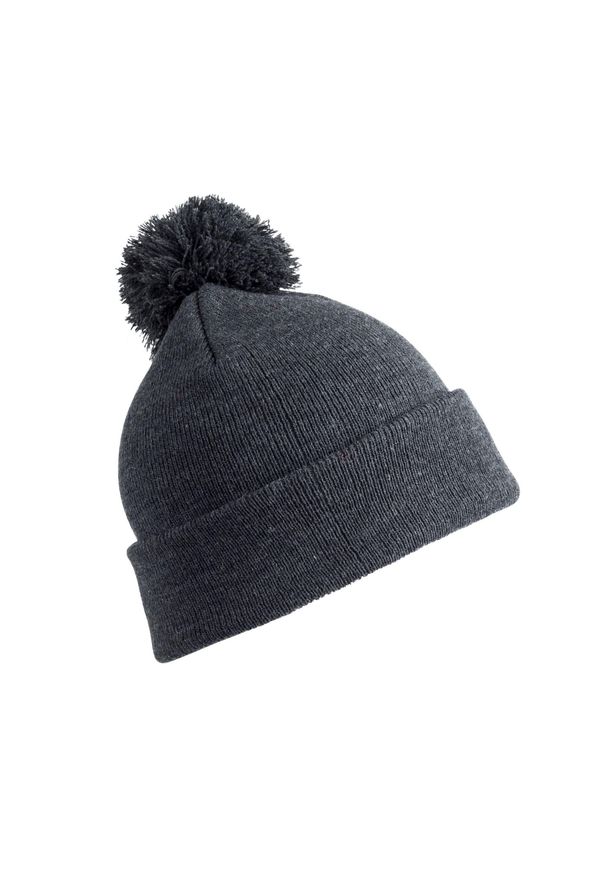 RESULT - Czapka Dziecięca/dziecięca Winter Essentials Pom Pom Beanie. Kolor: szary