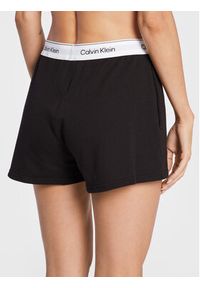 Calvin Klein Underwear Szorty piżamowe 000QS6871E Czarny Regular Fit. Kolor: czarny. Materiał: syntetyk, bawełna #3