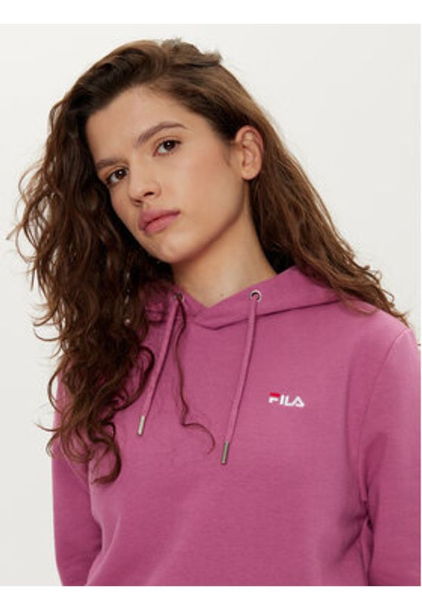 Fila Bluza FAW0703 Różowy Regular Fit. Kolor: różowy. Materiał: bawełna