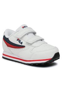 Fila Sneakersy Orbit Velcro Infants 1011080.98F Biały. Kolor: biały. Materiał: skóra #4