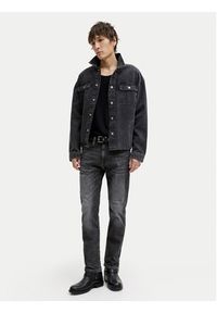 Jack & Jones Jeansy Clark Vintage 12278239 Czarny Skinny Fit. Kolor: czarny. Styl: vintage #4