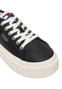 Tommy Jeans Sneakersy Tjw Flatform Sneaker Ltr EN0EN02964 Czarny. Kolor: czarny. Materiał: skóra #3