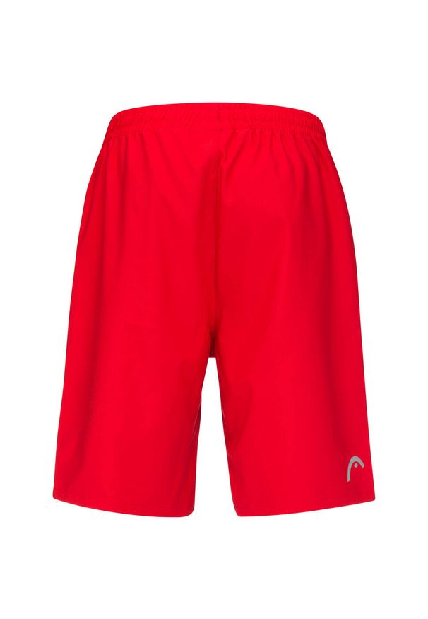Head - Krótkie spodenki męskie CLUB. Kolor: czerwony. Materiał: materiał. Długość: krótkie. Sezon: lato