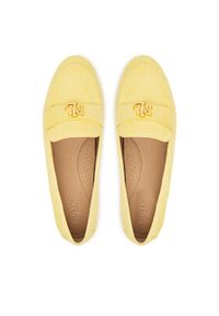 Lauren Ralph Lauren - LAUREN RALPH LAUREN Lordsy 802946809015 Żółty. Kolor: żółty. Materiał: skóra, zamsz #3