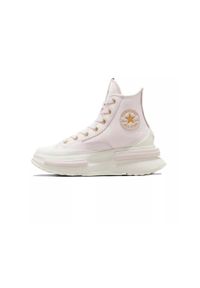 Buty sportowe Converse Run Star Legacy CX Platform Tailored Lines. Okazja: na co dzień. Kolor: biały, różowy, wielokolorowy. Materiał: materiał. Obcas: na platformie. Sport: bieganie #1