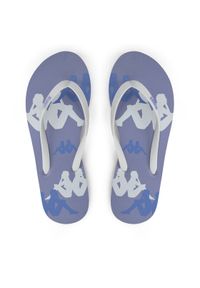 Kappa Japonki 351C24W VIOLET LAVANDA - WHITE - VIOLET LAVANDER Kolorowy. Materiał: materiał, syntetyk. Wzór: kolorowy