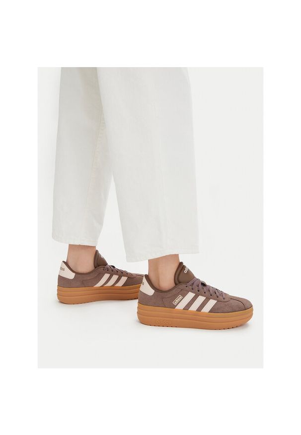 Adidas - Sneakersy adidas. Kolor: brązowy