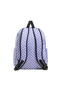 Plecak szkolny Vans Old Skool Check 22L Purple Haze Kratka VN000H4X6PH1. Kolor: fioletowy. Wzór: kratka