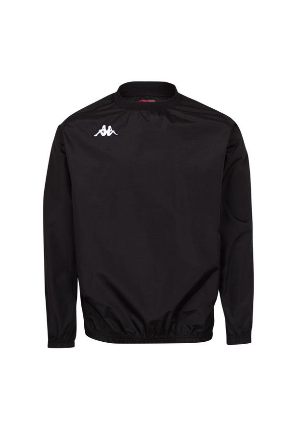 Bluza dziecięca Kappa Gaggio. Kolor: czarny. Wzór: haft. Sport: joga i pilates