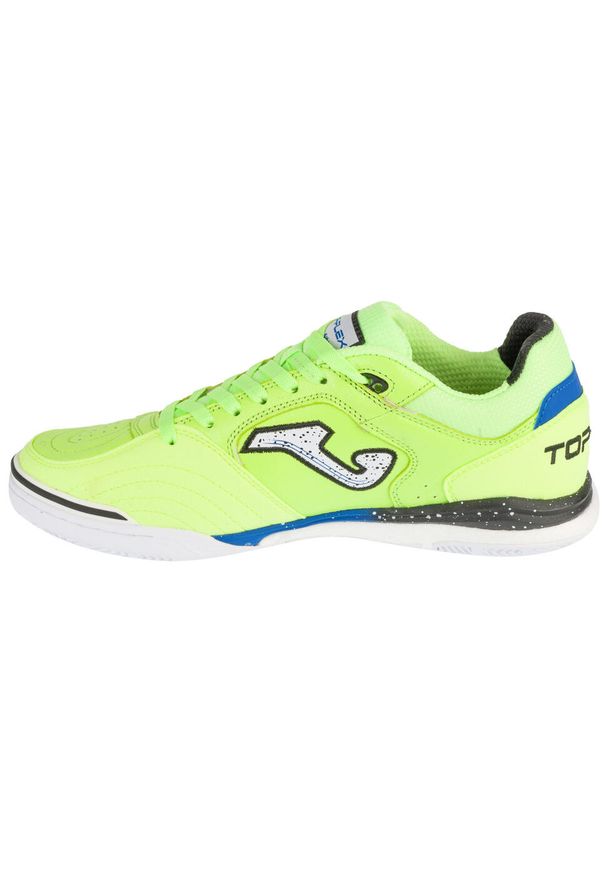 Joma - Buty halowe do piłki nożnej męskie, Top Flex Rebound 25 TORS IN. Kolor: zielony. Sport: piłka nożna