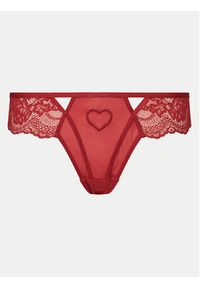 Hunkemöller Komplet 6 par fig brazylijskich 207186 Czerwony. Kolor: czerwony. Materiał: syntetyk #3