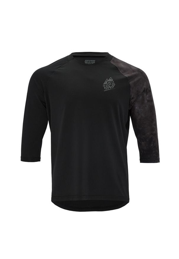 Jersey Silvini Brunello. Kolor: czarny, wielokolorowy, brązowy, zielony. Materiał: jersey. Sport: kolarstwo