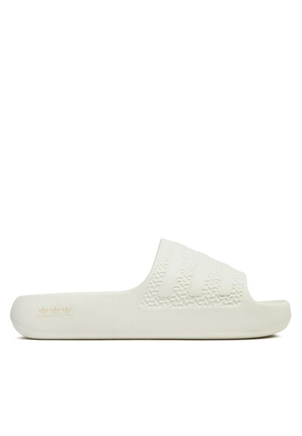 Adidas - adidas Klapki Adilette Ayoon GV9536 Biały. Kolor: biały. Materiał: syntetyk