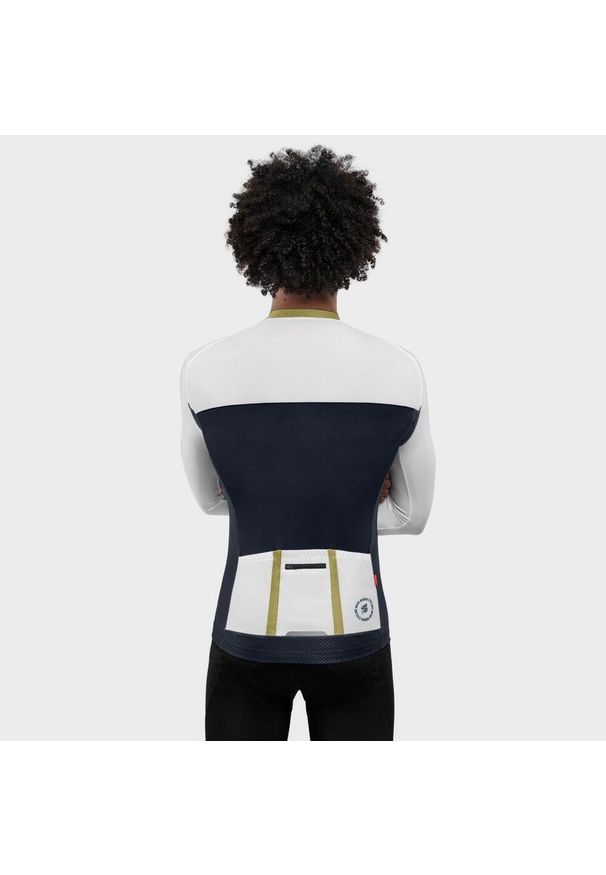 SIROKO - Koszulka rowerowa z krótkim rękawem męska M2 Bavaria. Kolor: wielokolorowy, niebieski, biały. Długość rękawa: krótki rękaw. Długość: krótkie. Sport: kolarstwo