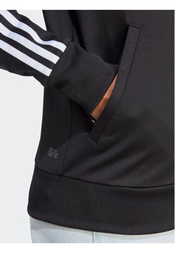Adidas - adidas Bluza Adicolor Classics SST Track Top IB5912 Czarny Regular Fit. Kolor: czarny. Materiał: bawełna