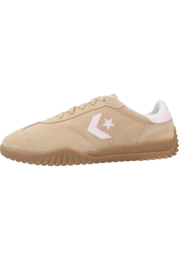 Tenisówki Converse Model Run Star Trainer Ox Kolor Jasnobrązowy. Kolor: brązowy, wielokolorowy, beżowy. Materiał: tkanina, skóra