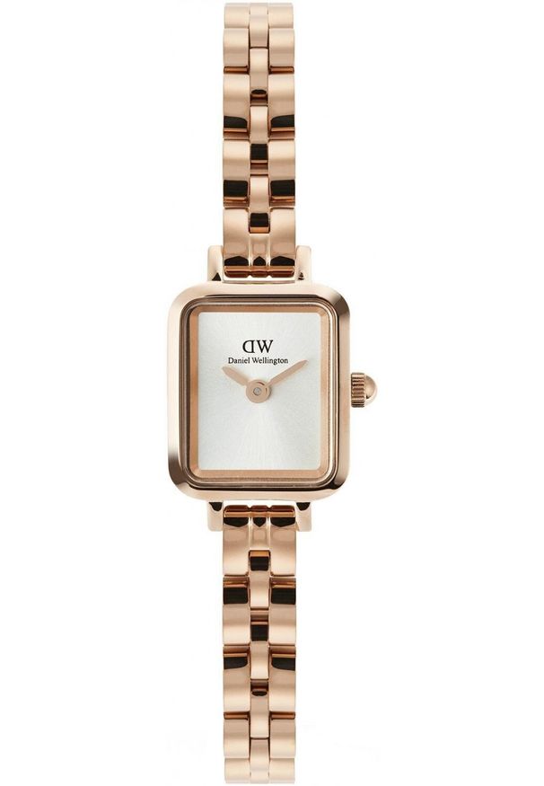 Zegarek damski Daniel Wellington DW00100847 różowe złoto. Kolor: różowy, złoty, wielokolorowy