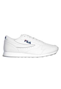 Buty do chodzenia męskie Fila Orbit. Zapięcie: sznurówki. Kolor: biały. Materiał: tkanina, materiał, skóra, syntetyk. Szerokość cholewki: normalna. Sport: turystyka piesza