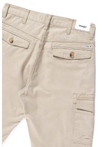 Wrangler - KRÓTKIE SPODENKI WRANGLER CARGO SHORT CAMEL WASHED W15DHC49J. Materiał: bawełna. Długość: krótkie #6