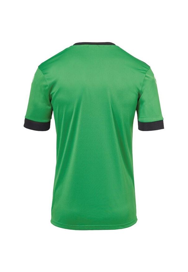 UHLSPORT - Polo Uhlsport Offense 23. Typ kołnierza: polo. Kolor: wielokolorowy, czarny, zielony. Materiał: materiał. Sport: piłka nożna