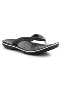 Klapki Crocs Crocband Flip Black U 11033-001 czarne. Okazja: na co dzień. Kolor: czarny. Materiał: materiał. Sezon: lato. Styl: klasyczny, casual, elegancki #1