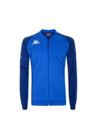 Kurtka dziecięca Kappa Verone. Kolor: niebieski, wielokolorowy. Sport: fitness, piłka nożna #1