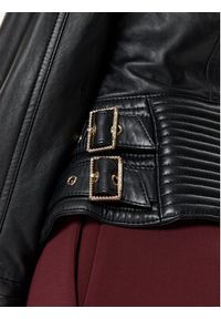 Marciano Guess Kurtka skórzana 5RGL11 7167Z Czarny Regular Fit. Kolor: czarny. Materiał: skóra #2