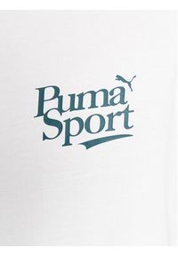 Puma T-Shirt Graphics Legacy 622739 Biały Regular Fit. Kolor: biały. Materiał: bawełna #5