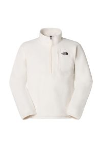 Kurtka męska The North Face Yumiori 0A8FKPQLI1 - biała. Okazja: na co dzień. Kolor: biały. Materiał: poliester, polar. Styl: casual, klasyczny. Sport: wspinaczka